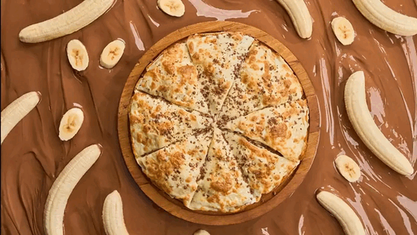 four floor pizza desserts
