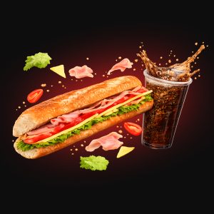 Baguette Sandwich + Drink