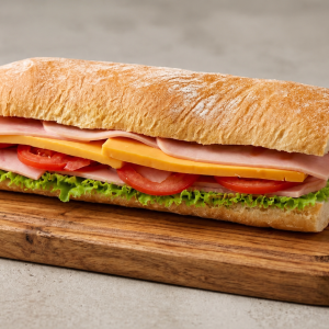 ham-baguette-four-floor-pizza